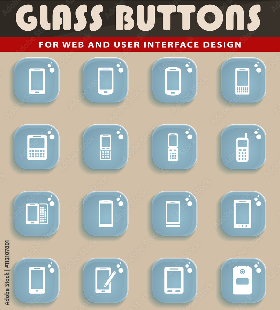 Phones simply icons Phones simply icons