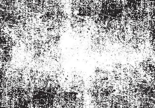 Grunge white and black texture. Vector