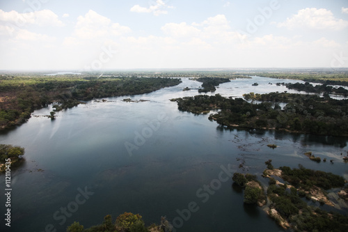 Victoria waterfall and Zambezi river