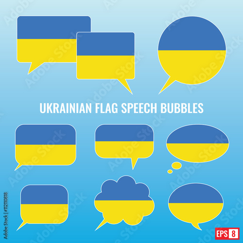 Ukrainian Speech Bubbles