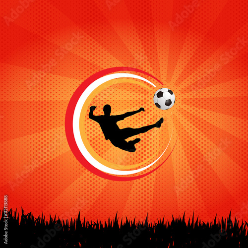 Fußballspieler & Fußball