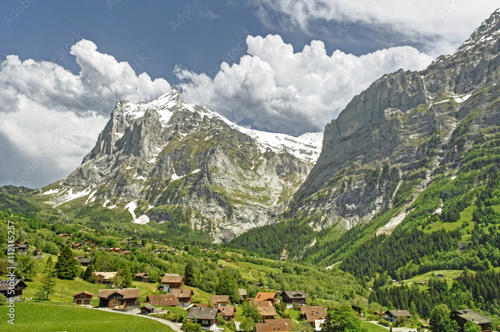 Schweizer Alpen in Grindelwald