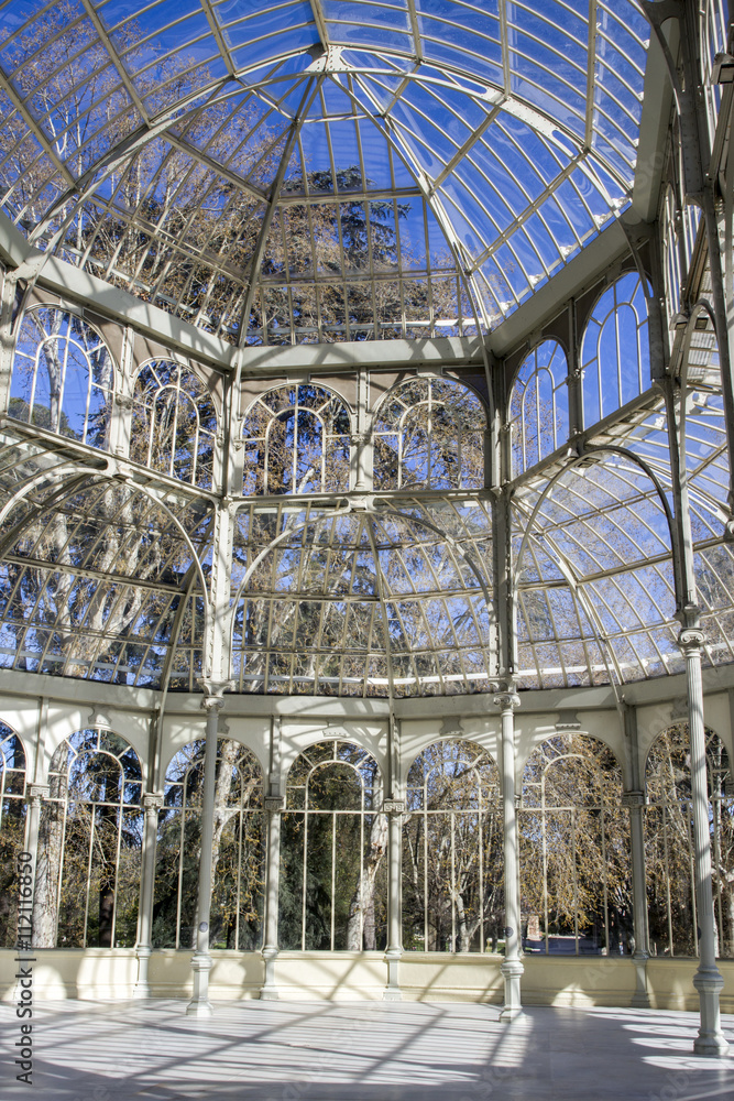 Obraz premium Palacio de Cristal - Madrid
