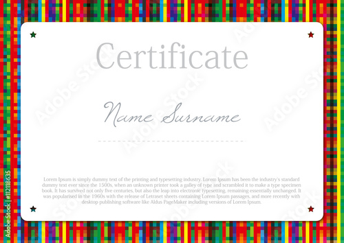 Certificate, Diploma of completion