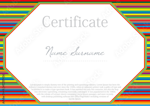 Certificate, Diploma of completion