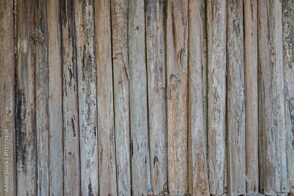 Texture of old wood wall for background