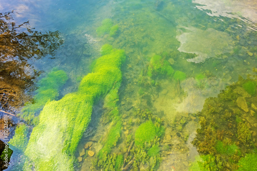 River Brenz, top view, water quality - valley Eselsburger Tal © aldorado