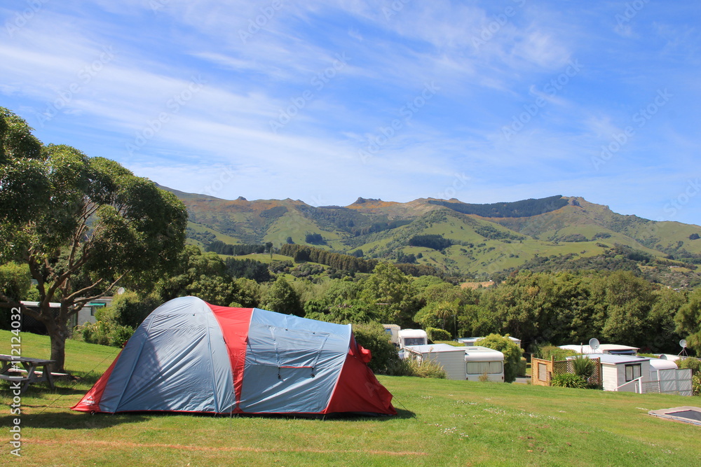 New Zealand Campsite