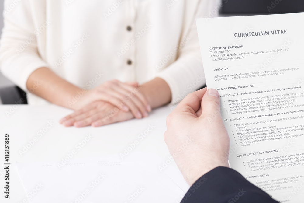 Good cv is a chance for good work Good cv is a chance for good work