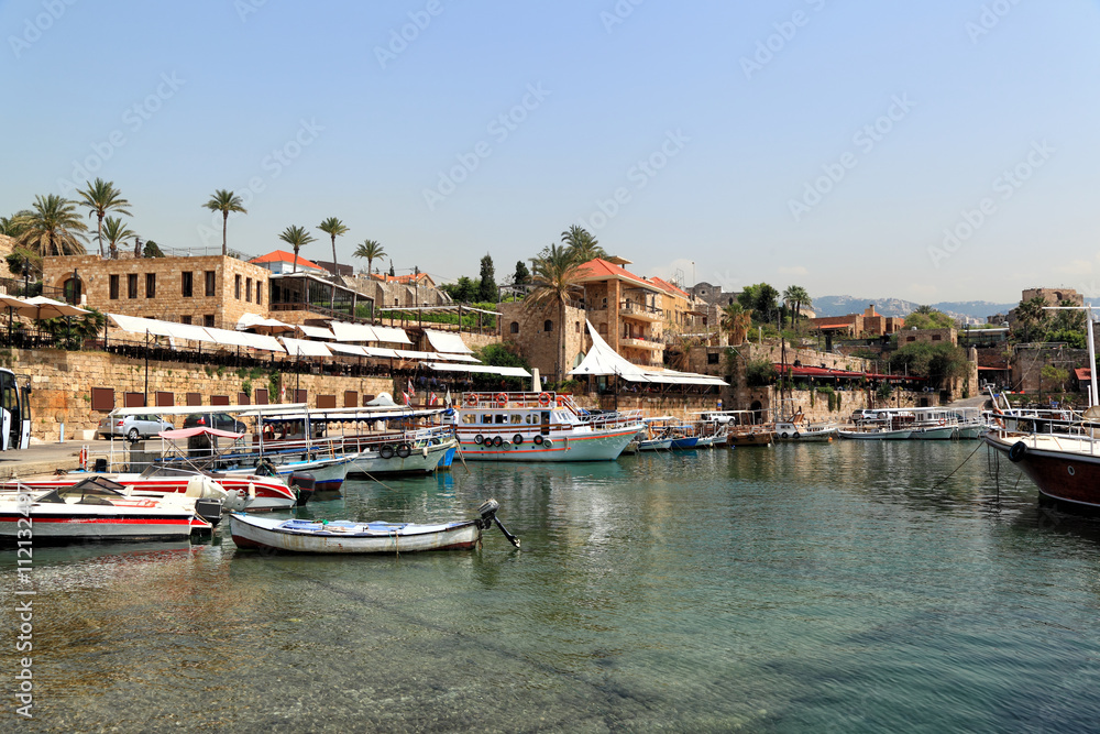 Byblos Harbor, Lebanon