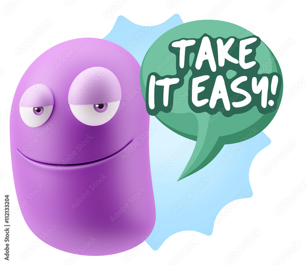 3d Illustration Laughing Character Emoji Expression saying Take 3d Illustration Laughing Character Emoji Expression saying Take