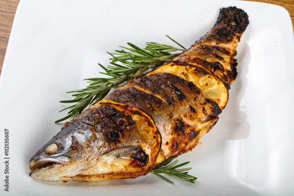 grilled trout