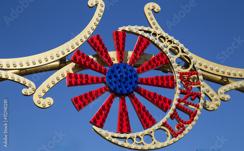 Coney island during a suny day