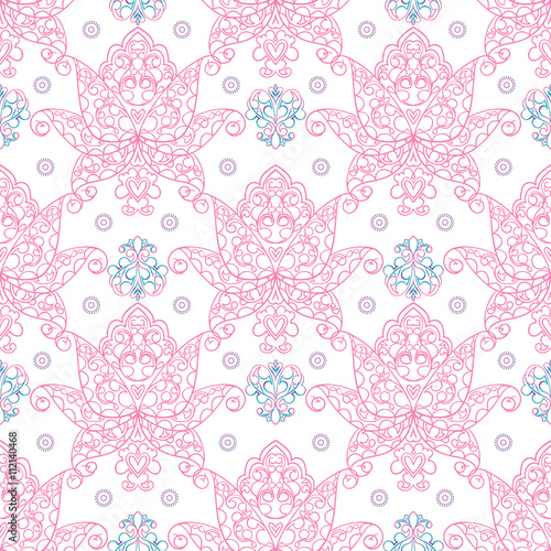 Wallpaper Mural Seamless patterns Russian motives of northern painting Torontodigital.ca