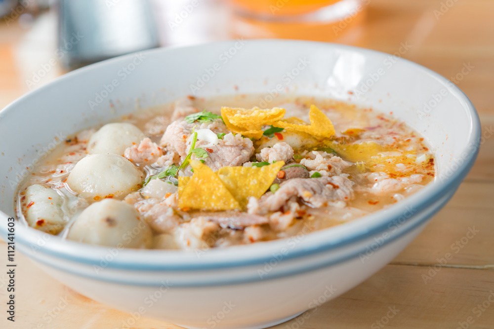 Thai noodle soup,Tom Yum , Thai Food Thai noodle soup,Tom Yum , Thai Food