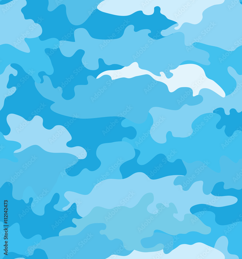 Fototapeta premium Camouflage seamless pattern