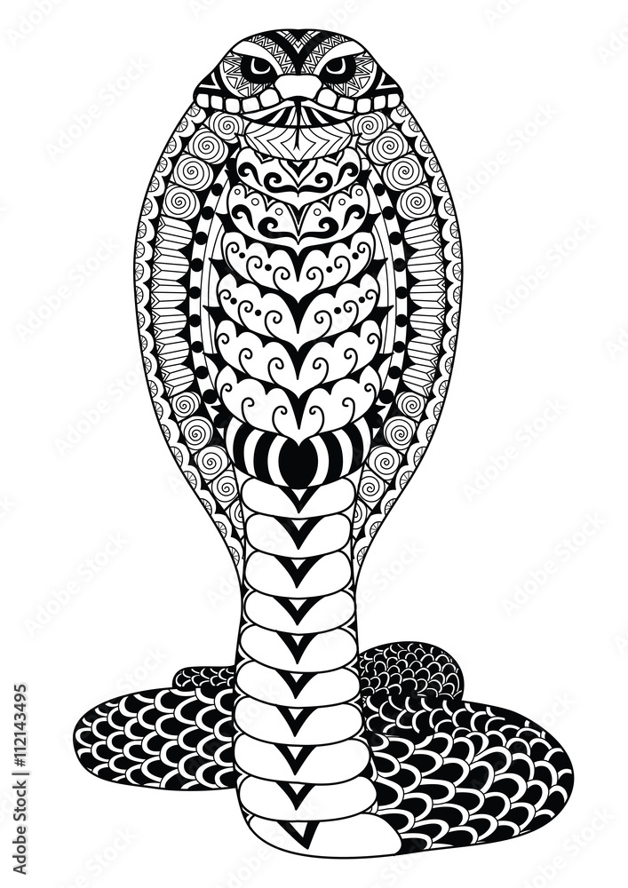 3dRose lsp_212619_1 Print of Vintage Cobra Snake Drawing Single Toggle  Switch - Amazon.com