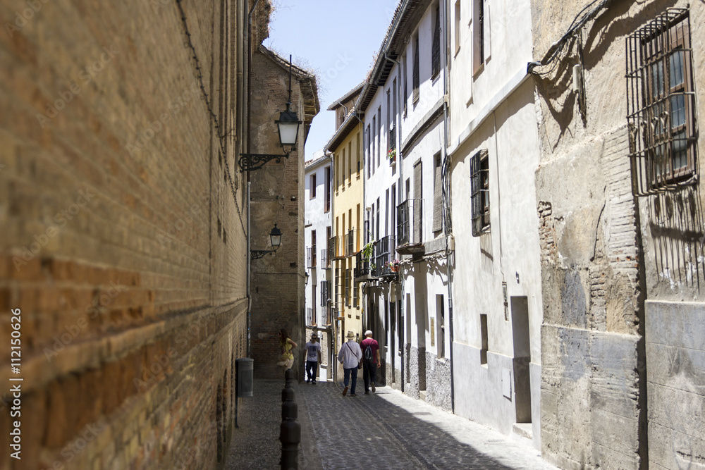 Old Town of Granada Spain