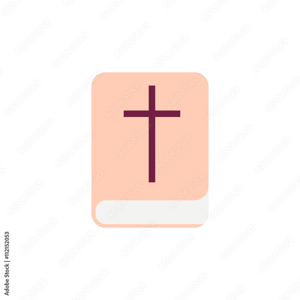 Flat icon Bible. Flat icon Bible.