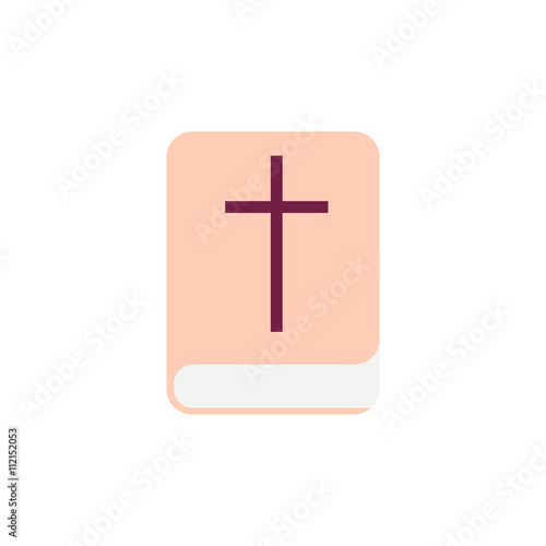 Flat icon Bible.