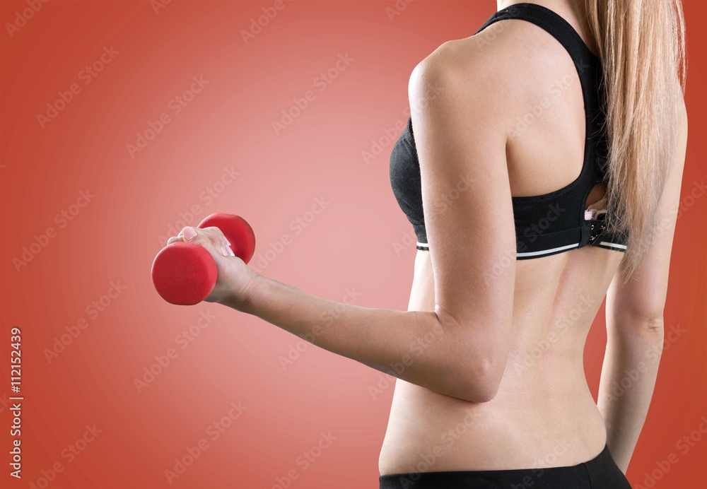 Fototapeta premium Exercising.