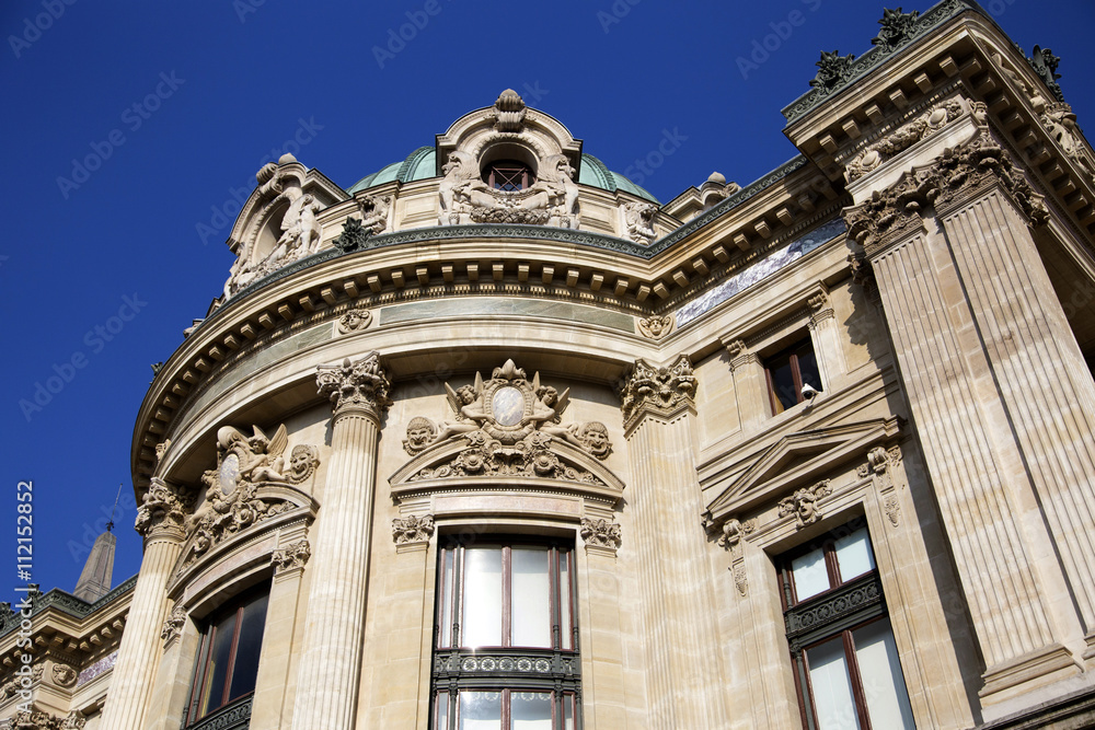 Building in Paris, France Building in Paris, France