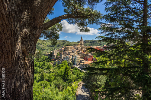 Novara di Sicilia, mountain village Sicily, Italy