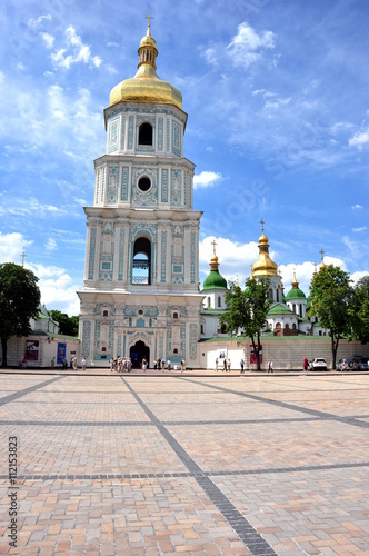 Kiew - Sophienkathedrale im Stil des ukrainischen Barock photo