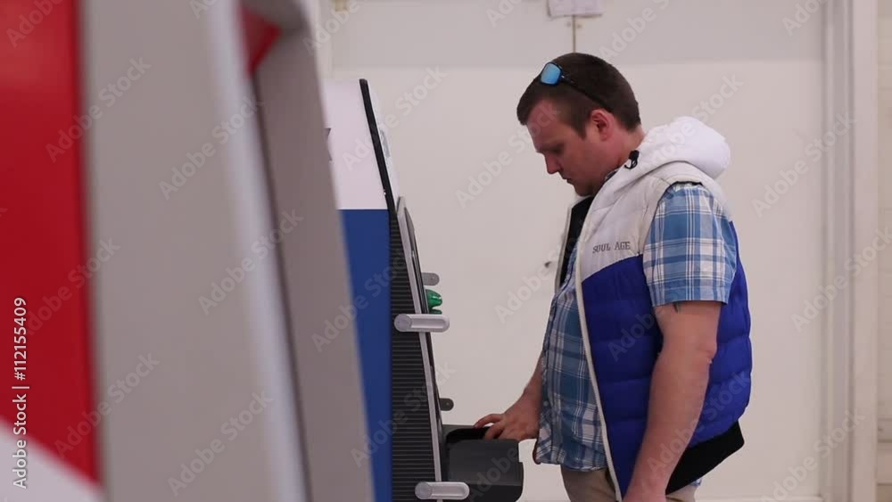 A Man Comes To The ATM, Insert The Card A Man Comes To The ATM, Insert The Card