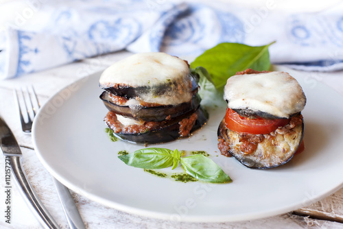 Photos Parmigiana di melanzane: baked eggplant - italy