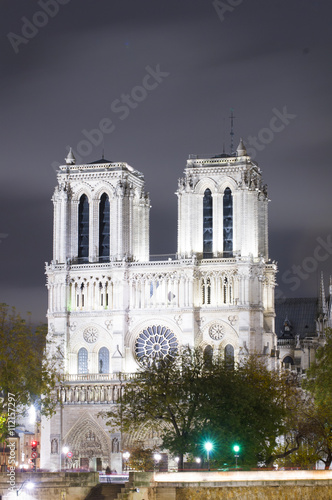 Notre dame Cathedral, Paris, Ile de France, France..
