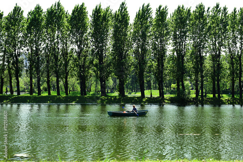 прогулка  на лодке