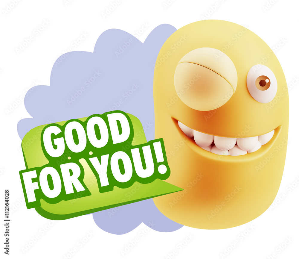 3d Rendering Smile Character Emoticon Expression saying Good For 3d Rendering Smile Character Emoticon Expression saying Good For