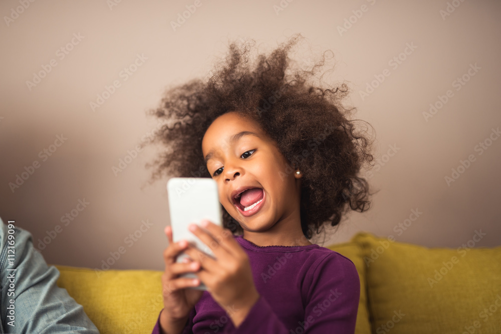 Making funny selfie Making funny selfie