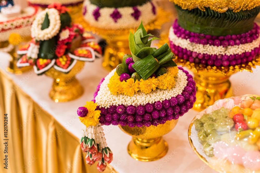 Thai garland for traditional thai wedding Thai garland for traditional thai wedding
