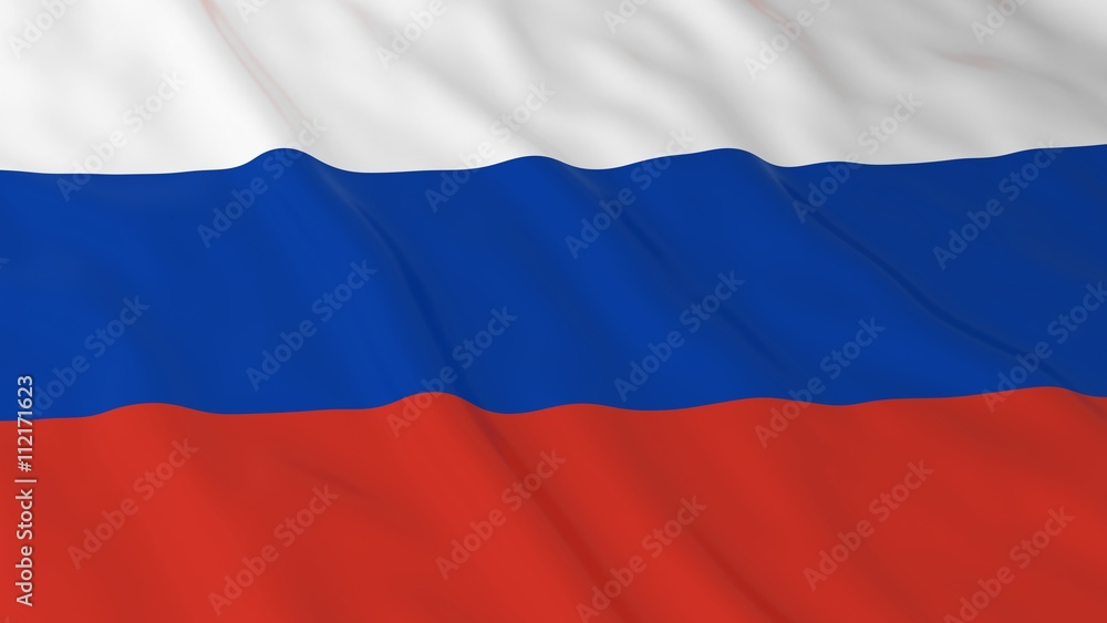 Russian Flag HD Background - Flag of Russia 3D Illustration Russian Flag HD Background - Flag of Russia 3D Illustration