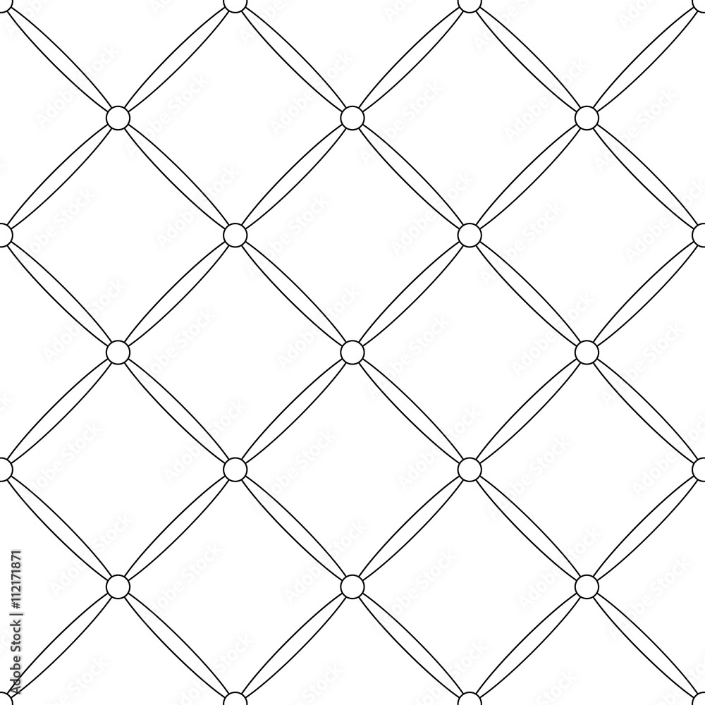 Monochrome geometric thin line seamless pattern. Black and white background. Vector illustration Monochrome geometric thin line seamless pattern. Black and white background. Vector illustration