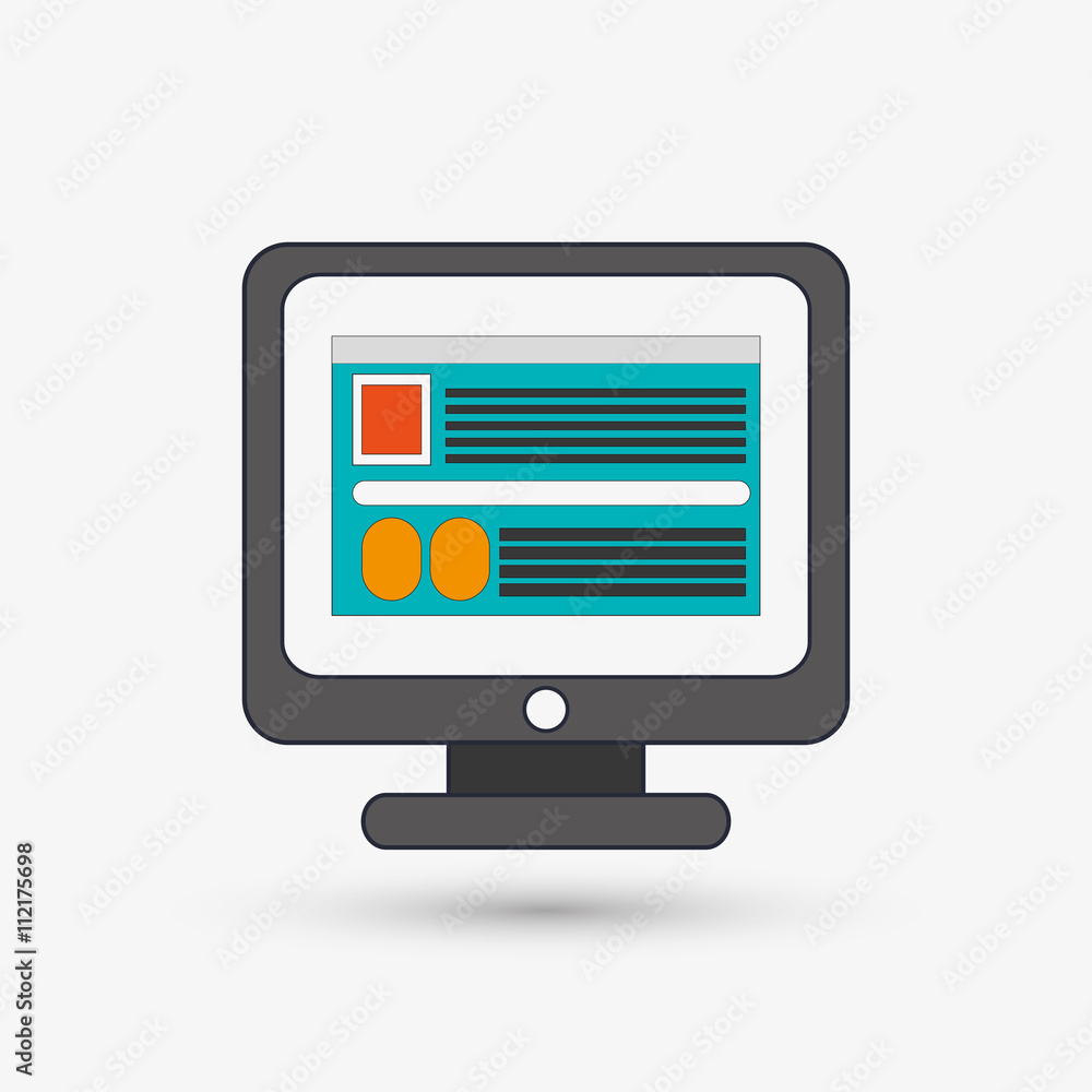 Digital Marketing design. Internet concept. Strategy icon Digital Marketing design. Internet concept. Strategy icon