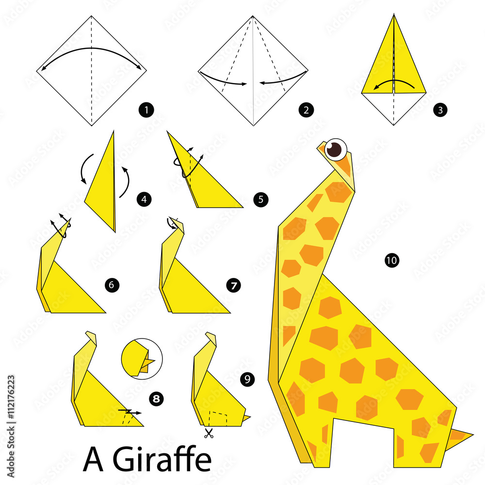 Оригами зоопарк из бумаги схемы для детей Оригами зоопарк из бумаги схемы для детей