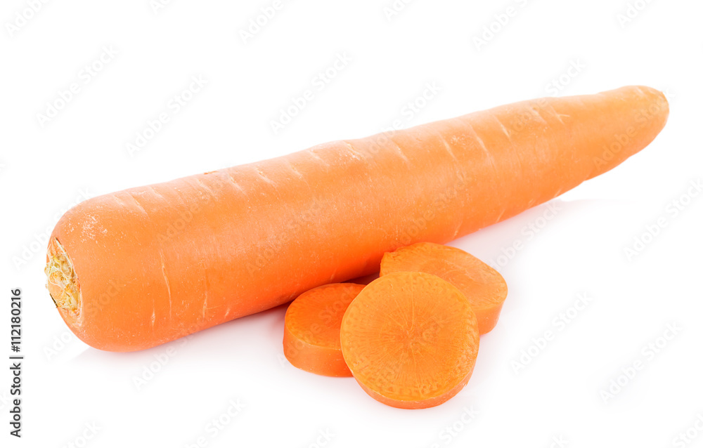 Carrot isolated on white background Carrot isolated on white background