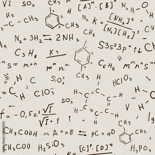 Seamless chemistry background