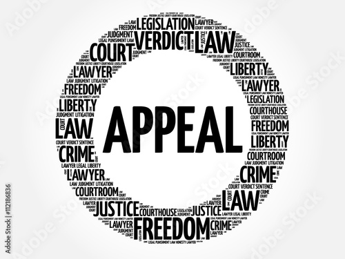 Appeal word cloud concept