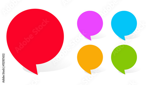5 bulles / 5 speech bubbles