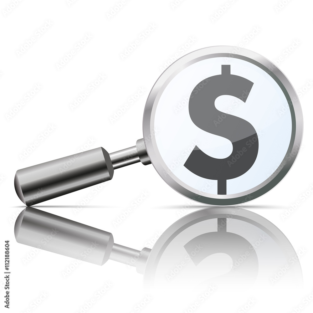 Loupe Mirror Dollar Loupe Mirror Dollar