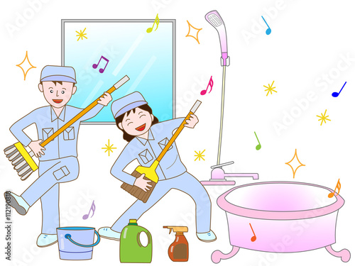 清掃作業員のエクササイズ