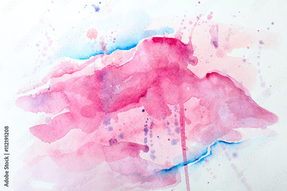 Fotografie Abstract watercolor background for textures and backgrounds