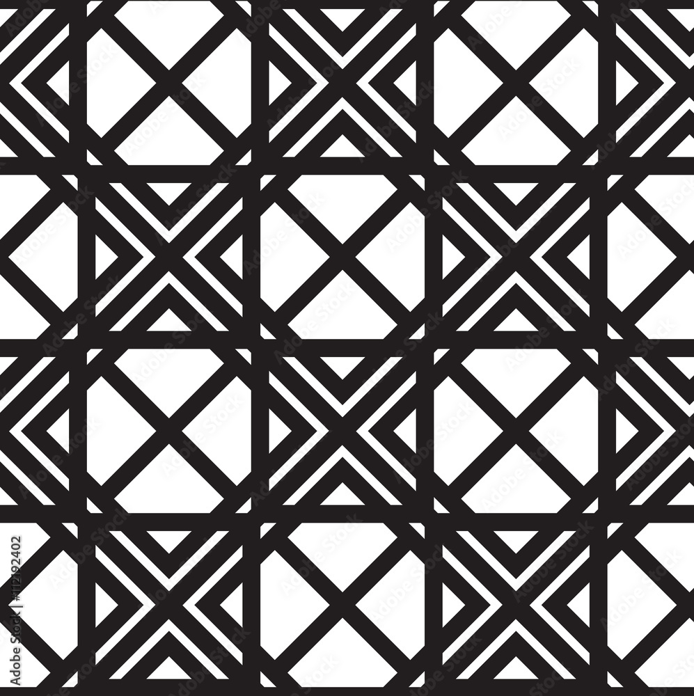 Geometric seamless vector pattern Geometric seamless vector pattern