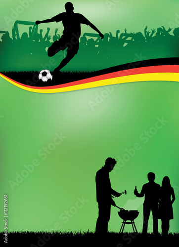 soccer and barbecue