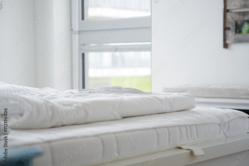 helles Schlafzimmer einer Ferienwohnung helles Schlafzimmer einer Ferienwohnung