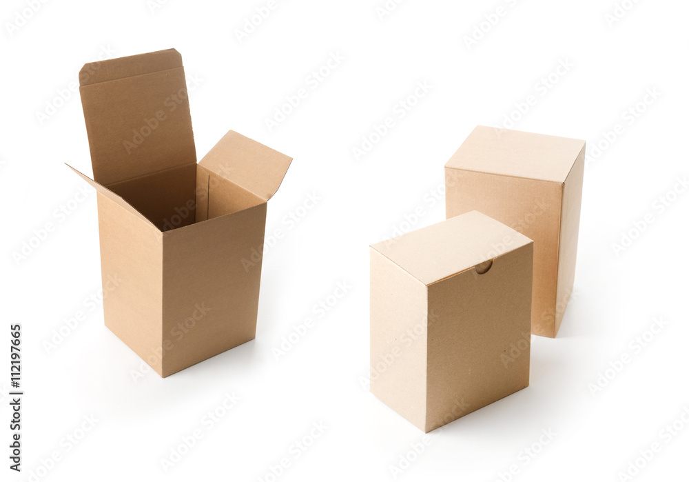 Brown Cardboard boxes